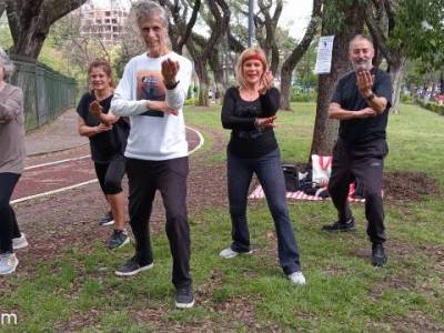 Encuentro CLASE ABIERTA DE  TAI CHI/CHI KUNG en Plaza Irland