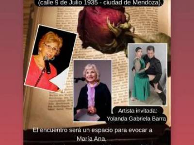 Encuentro Homenaje a Maria Ana Jimenez . Vení a disfrutar d