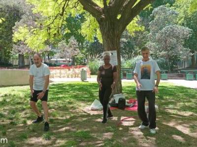 Encuentro : CLASE ABIERTA DE  TAI CHI/CHI KUNG en Plaza Irlanda.  
