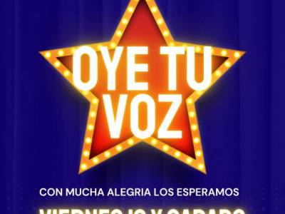 Encuentro : MUESTRA DE FIN DE AÑO DEL TALLER DE CANTO "OYE TU VOZ" 