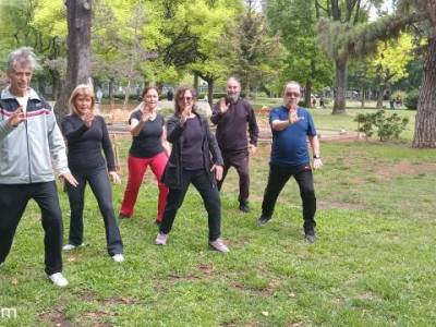 Encuentro CLASE ABIERTA DE  TAI CHI/CHI KUNG en Plaza Irland