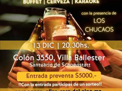 Encuentro : PATIO CERVECERO SOLIDARIO Y MUCHA PACHANGA 