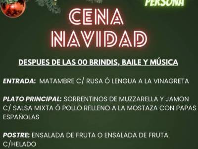 Encuentro : Mientras esperamos a Papá Noel, cenamos y bailamos juntos 