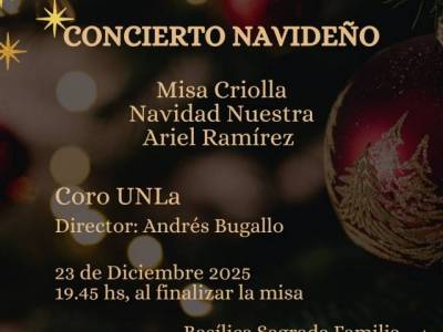 Encuentro : CONCIERTO CORAL ADENTRANDONOS EN EL ESPIRITU NAVIDEÑO 