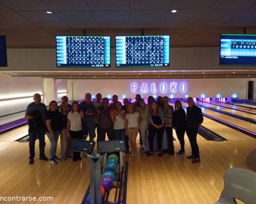 36010 4 POR OTRA SALIDA DE  BOWLING, VOLVEMOS A PALOKO !!!