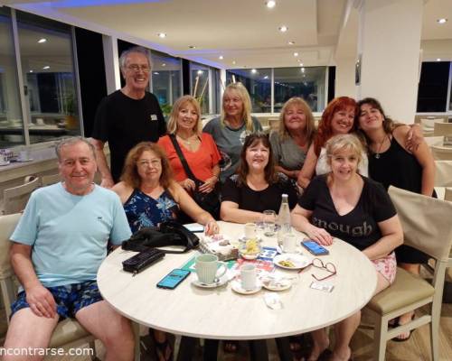 En El Capricho el mirador al mar y la Ciudad. Piso 8vo :Encuentro Grupal Semana Santa... con amigos 