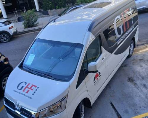 Con esta moderna unidad nos trasladan desde y hacia la terminal de micros. :Encuentro Grupal Semana Santa... con amigos 