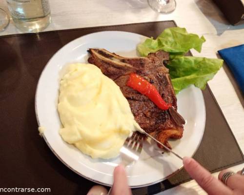 Excelente comida en el restaurante del Hotel. :Encuentro Grupal Semana Santa... con amigos 