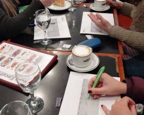 36152 9 CAFE con TUTTI FRUTI, PPT, Perinola o lectura de borra.-