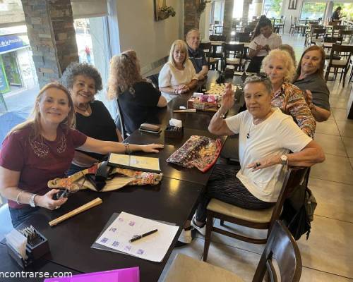 Iniciando :Encuentro Grupal JUGAMOS RUMMY, CHARLAMOS, LES CUENTO LA SIGUIENTE SALIDA NUEVA Y MERENDAMOS..!!