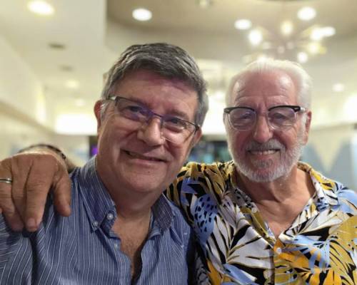 Que linda foto de Fede y Charly. :Encuentro Grupal VAMOS AL BOWLING EN PATERNAL
