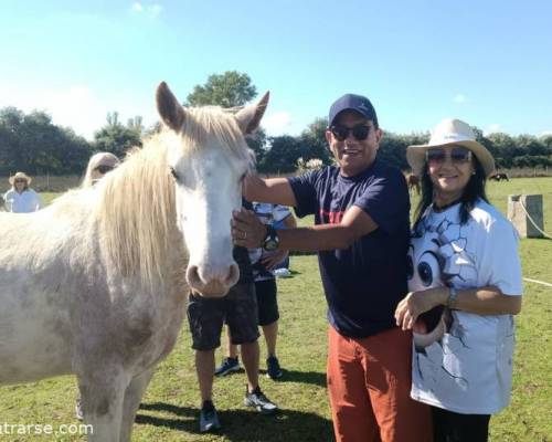 Sandy, el potro y también está Max :Encuentro Grupal Día de Campo en Carlos Keen!!
