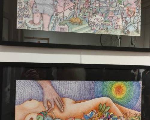 36370 7 MUESTRA DE ARTE stelita artista plástica