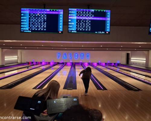 36521 4 POR OTRA SALIDA DE  BOWLING, VOLVEMOS A PALOKO !!!
