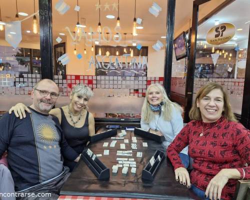 MESA RUMMY 4. Pato, Marta, Lili y Gustavo :Encuentro Grupal CLASICO JUEVES DE RUMMY!!!!