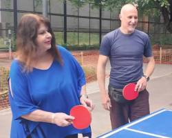 Jugamos Ping Pong en Caballito!!