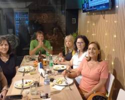 El domingo caminamos en Plaza Alem