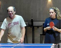 Jugamos Ping Pong en Caballito!!