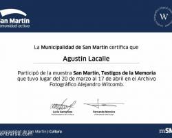 Exposición San Martín. testigos de la memoria
