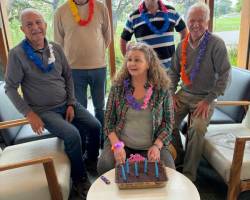CAMINATA POR EL LAGO REGATAS EN OTOÑO...Y FESTEJO DE CUMPLEAÑOS
