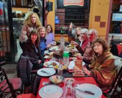 Caminamos juntos en Saavedra y festejamos primer año de nuestra salida de Saavedra