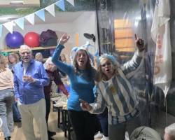 Juntos alentamos a la selección en Argentina Jordania