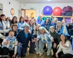 Juntos alentamos a la selección en Argentina Jordania