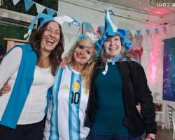 Juntos alentamos a la selección en Argentina Jordania