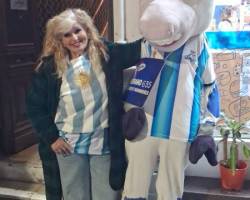 Juntos alentamos a la selección en Argentina Jordania