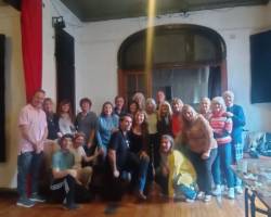 A BAILAR BACHATA EN CHACARITA Y CELEBRAMOS POR 2 AÑITOS !