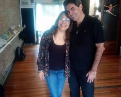 A BAILAR BACHATA EN CHACARITA Y CELEBRAMOS POR 2 AÑITOS !