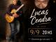 De acerca el día.. Anotate y vas a disfrutar mucho con Lucas Cendra ameno. Dulce y sensible un cantante compositor de primera. Te esperamos