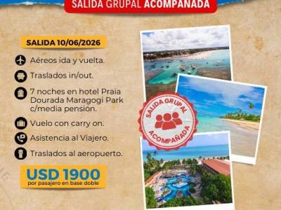 Encuentro Viajá a Maragogi! Viví una experiencia increíbl