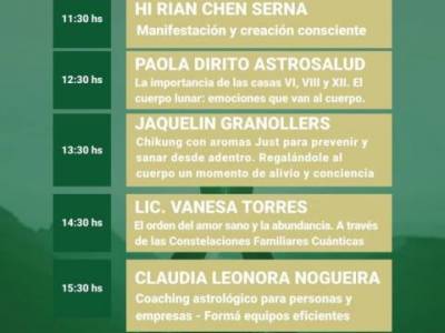 Encuentro : EXPO ARMONÍA Y ASTROLOGÍA - Una expo que reúne a  profesionales de distintas disciplinas del auto conocimiento en un mismo lugar 