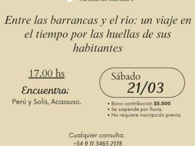 Encuentro : Guiada por las Barrancas de Acassuso  