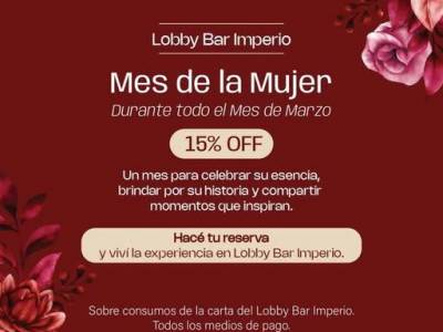 Encuentro : Drunch en Lobby Bar Imperio 