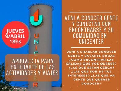 Encuentro Veni a conocer gente y conectar con Encontrarse y 