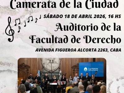 Encuentro El sabado musical con la Camerata de la Ciudad