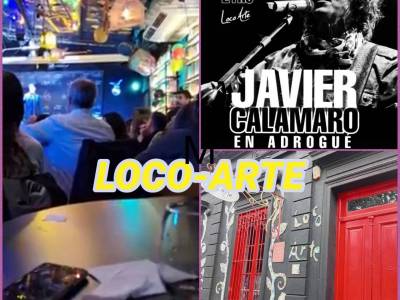Encuentro : JAVIER CALAMARO en LOCO ARTE 