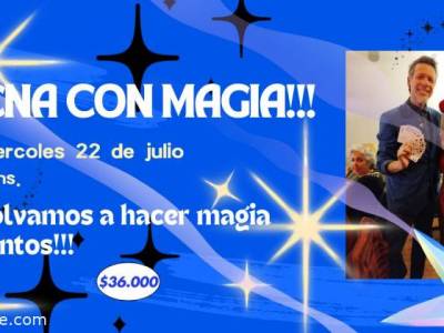 Encuentro : CENA Y SHOW DE MAGIA!! 