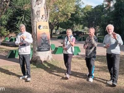 Encuentro : CLASE ABIERTA DE  TAI CHI/CHI KUNG en Plaza Irlanda.  