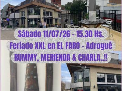Encuentro : RUMMY EN FERIADO XXL... 