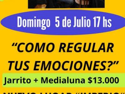 Encuentro : “CÓMO REGULAR TUS EMOCIONES?” - Café Conociéndonos, charlas, amigos y algo mas... 