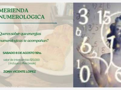 Encuentro : MERIENDA NUMEROLOGICA 