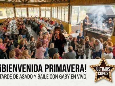 Encuentro Bienvenida Primavera, Show, Parrilla y Fiesta