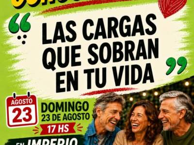 Encuentro : “LAS CARGAS QUE SOBRAN EN TU VIDA”! - Café Conociéndonos, charlas, amigos y algo mas... 