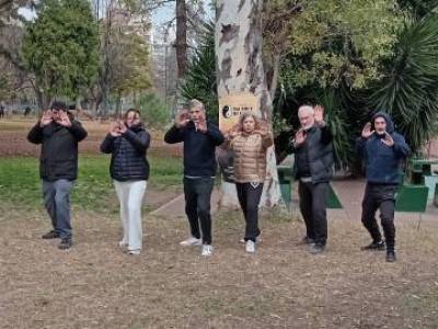 Encuentro : CLASE ABIERTA DE  TAI CHI/CHI KUNG en Plaza Irlanda.  