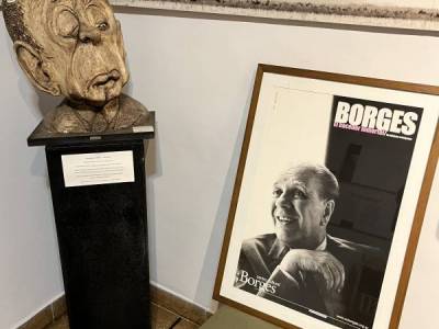 Encuentro : BORGES Y ADROGUE ; VIDA Y LITERATURA... 