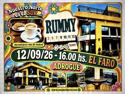 Encuentro : RUMMY en EL FARO, A JUGAR, MERENDAR Y DISFRUTAR...  
