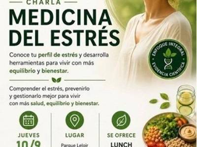 Encuentro : CHARLA SOBRE MEDICINA DEL ESTRÉS 